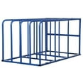 thumbnail image 2 of Starter Vertical Sheet Storage Rack, 84 in D, 50 in W, 4 Shelves, Blue, 2 of 2