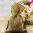 thumbnail image 3 of Efavormart 4.5x7.75 Fine Rustic Burlap Favor Bags-50/pk, 3 of 4