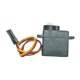thumbnail image 3 of Pieza de repuesto para servomotor de dirección RC con engranajes, actualización profesional compacta. Longitud del cable 15 cm, 3 of 9