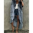 thumbnail image 6 of Bsubseach Women Long Beach Swimsuit Cover Ups Sexy Bikini Beach Kimono Cardigan, 6 of 6