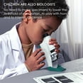 thumbnail image 1 of Fiudx Ofertas relámpago Microscopio para niños, microscopio de bolsillo para niños de 8 a 12 años, microscopio portátil para niños de 7, 8, 9 y 10 años, regalos para niñas, 1 of 7