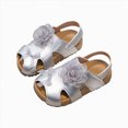 thumbnail image 3 of Godom Little Girl Sandals Open-Toe Summer Outdoor Sport Sandals Athletic Lightweight for Toddler Little Big Kid, 3 of 7