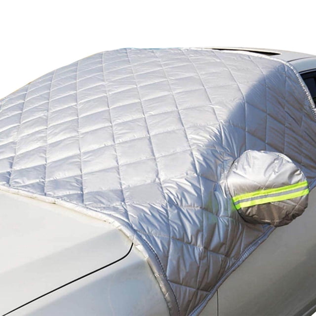 Parasol para parabrisas delantero de coche, parasol para parabrisas delantero de coche, parasol grueso para nieve, diseño elevado