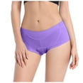thumbnail image 6 of Pimfylm Padded Equestrian Underwear for Women, Underwear, Padded Bike Shorts Women, Breathable Ergonomic Design Purple, L, 6 of 8