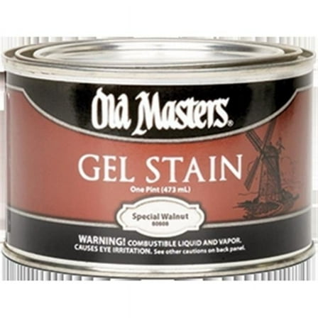 pt Old Masters 80808 Special Walnut Gel Stain Oil-Based Stain