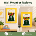 thumbnail image 2 of Candy Dispenser Picture Frame, Handy Wall Candy Frame, Wall Mount Gumball Machine Creative Handy Candy Dispenser for Desk Countertop Adults & Children Room Sweet Display, 2 of 7