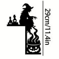 thumbnail image 3 of JJKBVCLO Halloween Door Corner Wall Sticker For Home Holiday Party Atmosphere Easy Apply Reusable, 3 of 6