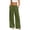 Green, variant on High Waisted Linen Pants Women High Waisted Wide Leg Plus Size Palazzo Pants Drawstring Weighted Trousers Pants for Women Lounge Pants Women for Work Business Casual