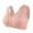 Pink, variant on Bra category product headline for Women Comfort Seamless Wirefree Breathable Yoga Bra Sleep/Workout Running Support
