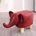thumbnail image 1 of Small Animal Footstools Multipurpose Cute Cartoon Animal Small Bench for Home Kindergarten, 1 of 5