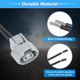 thumbnail image 7 of Unique Bargains 2pcs Side Marker Light Pigtail Connector for Honda Civic 2016-2021 Turn Signal Wiring with Heat Shrink Tubes, 7 of 7