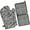 White-2, variant on Leopard Print Oven Mitts and Pot Holders Set Of 4, Heat Resistant Kitchen Gloves with Non-Slip Grip, Hanging Loop, Soft Cotton Lining for Baking, Cooking, Grilling, Barbecue