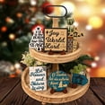 Vanity Tray Coffee Table Decoration Christmas Tray Ornaments Winter