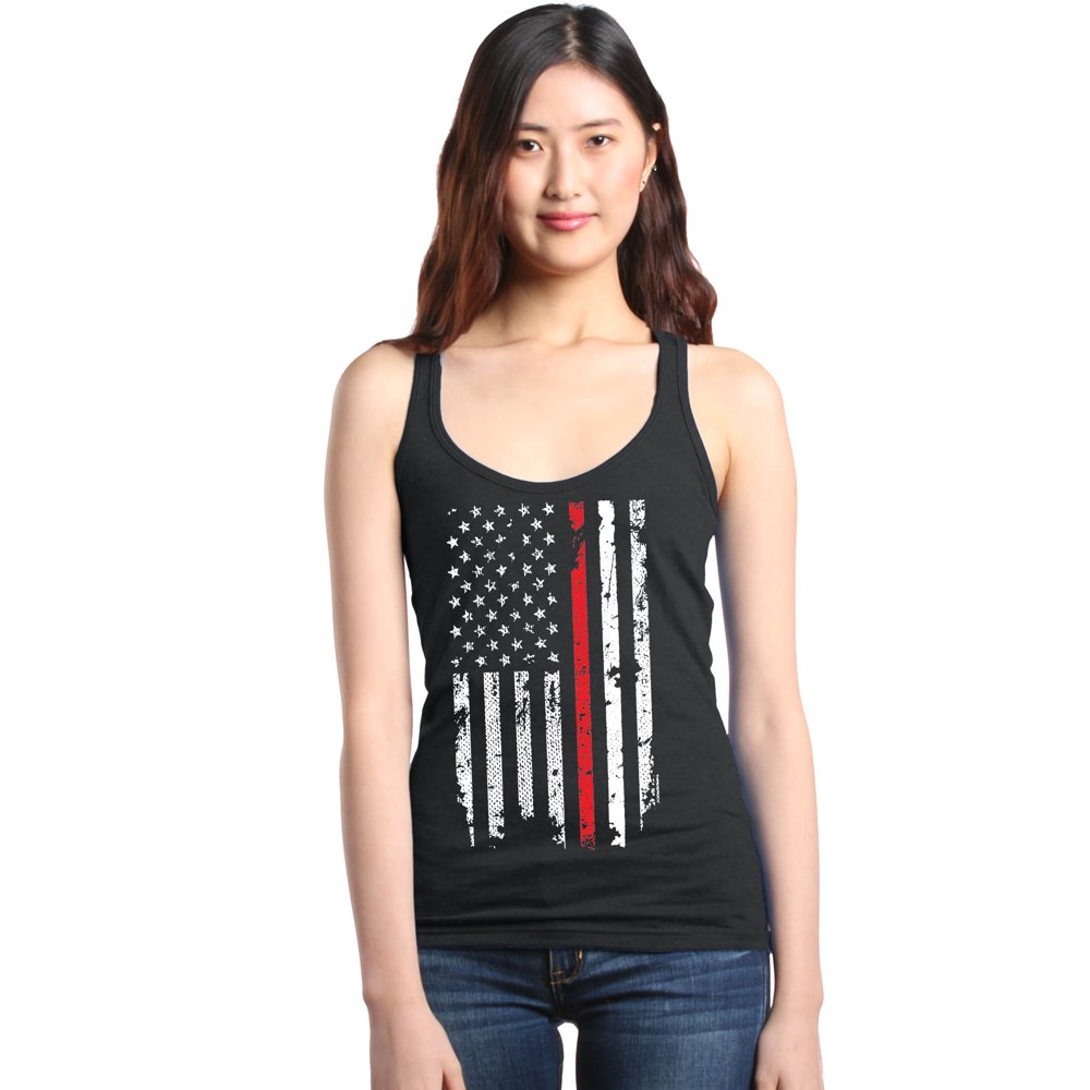 4th of july racerback tank