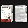 thumbnail image 2 of 3 Pieces Digital Stopwatch Sport Meter Timing Device Battery-operating Fine Workmanship Running Accessories Competition Supplies, 2 of 9