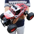 thumbnail image 1 of Coche de control remoto de gran tamaño, vehículo todoterreno de deriva, tracción en las cuatro ruedas, escalada, Big Foot, carreras de alta velocidad, coche de juguete recargable, 1 of 6