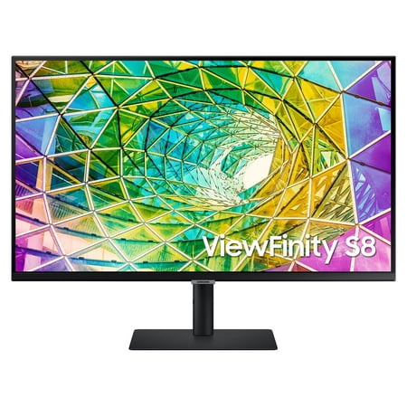 UPC: 0887276523422 | Samsung ViewFinity S80A LS32A804NMNXGO 32  4K UHD Computer/Vertical/ HDMI Monitor USB Port HDR10 (1 Billion Colors) TUV-Certified Intelligent Eye Care