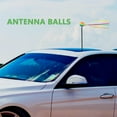 thumbnail image 3 of FONDOTIN Car Antenna Decoration Multi-Color Pet Ribbon Vehicle Charm Easy to Install Car Accessory, 3 of 7