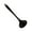 Black 2, variant on Dengjunhu Silicone Slotted Fish Turner Spatula Flipper Spatulas for Baking, Cooking Heat Resistant Non Stick