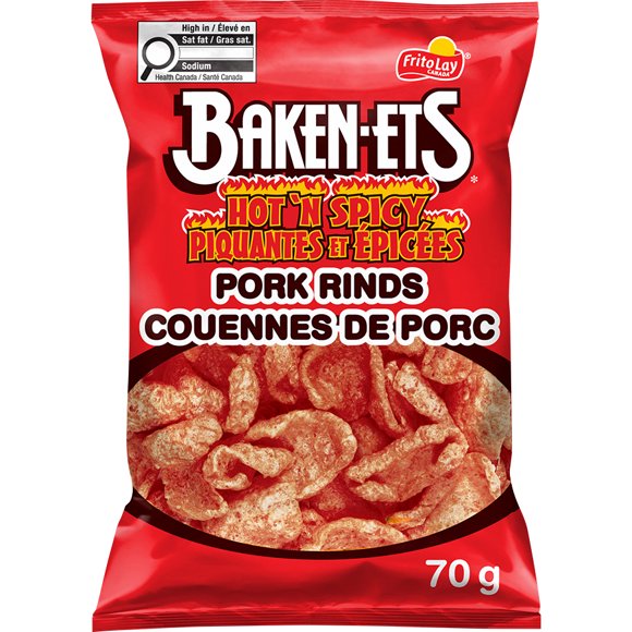 Baken-ets Hot & Spicy Pork Rinds