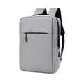 thumbnail image 3 of Advancent Mochilas para portátil de 15,5 pulgadas de almacenamiento de manga de gran capacidad con orificio de carga Bolsas de hombro Ropa Deportiva, Zapatos Gris, 3 of 6