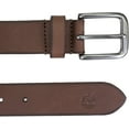 thumbnail image 2 of Men's 35mm Classic Buckle Leather Belt for Jeans, 2 of 5