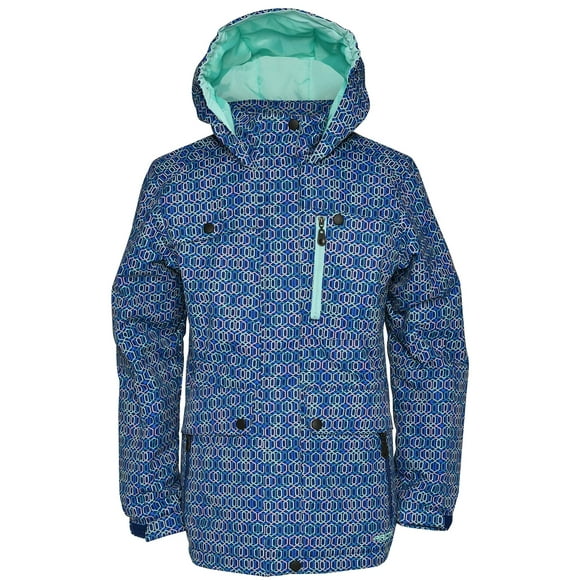 Arctix Girls Jackalope Insulated Winter Jacket, Chainlink Aqua, 2T