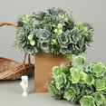 thumbnail image 2 of 1 Bouquet Attractive Realistic Fake Flower Delicate DIY Pastoral Artificial Flowers for Home Beige, 2 of 8