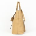 thumbnail image 3 of Pre-Owned Prada Tan Front Pocket Large Shopping Tote Handbag Vitello Daino Leather, 3 of 10