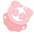 thumbnail image 4 of Gorro de baño ajustable de silicona para ducha, cómodo y práctico gorro de champú para bebé (rosa), 4 of 6