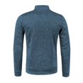thumbnail image 4 of Men's Lightweight Fleece Full Zip Jacket Stand Collar Soft Warm Windproof Coat with Pockets for Outdoor, 4 of 4