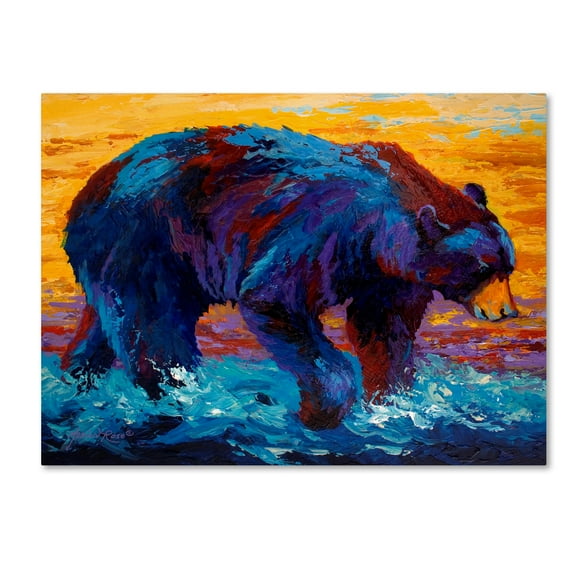 Trademark Fine Art 'Rivers Edge II' Canvas Art by Marion Rose