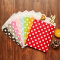 thumbnail image 4 of 20Pcs Mini Dot Kraft Paper Bags Wedding Party Invitation Greeting Cards Paper Gift Bag, 4 of 5