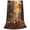 Gold, variant on Forest Fox Flannel Throw Blanket, Soft, Warm, Durable Nature Blanket, for Bed, Couch & Travel, Machine Washable 50×40in, Fox Gathering & Leaves