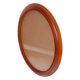 thumbnail image 3 of FELTECHELECTR Marco de fotos de madera Marco de fotos ovalado Soporte para fotos Adorno para colgar en la pared, 3 of 7