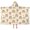 Beige Highland Cow, variant on White Highland Cow Flower Pattern Hooded Bath Towel,50"x30" for Ages 3 To 12 Kids, Quick Dry Lightweight Soft Microfiber Hood Beach Towel Cover Up for Kids
