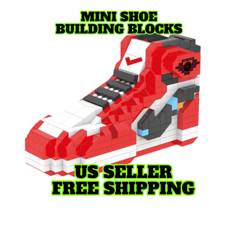 

OLB-Jordan Chicago Mini Shoe Mini Building Block Sport Basketball Shoes | Sneakers Building Bricks