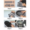 thumbnail image 5 of Car Seat For Small Pets With Arm Rest In The Middle And Safety & Height Boost For Travel, Suitable For Suvs & Trucks, Portable Pet Carrier With Thicke, 5 of 5