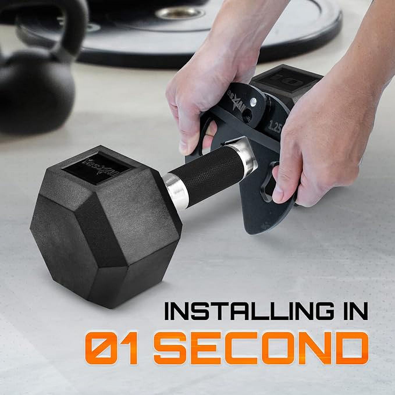 Yes4All 1.25Lb Dumbbell Fractional Weight Plates 2 Pieces - Designed For Dumbbell Training, Micro Loading, And Body Workout