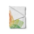 thumbnail image 2 of Rainbow Mandala Soft Flannel Fleece Throw Blanket, Lotus Flower Design with Many Colors Abstract Petal Pattern Rainbow Art, Cozy Plush for Indoor and Outdoor Use, 50" x 60", Multicolor, by Ambesonne, 2 of 6