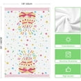 thumbnail image 6 of Cake Balloons Happy Birthday Kitchen Towels Dish Towels, 18x26 Inch Seasonal Best Wish Decoration Hand Towels Set of 2, 6 of 6