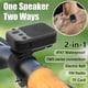 thumbnail image 2 of Altavoces Bluetooth para Bicicleta, Portátiles, con Emparejamiento Dual, Radio FM, Soporte para Tarjeta TF, Altavoz con Clip para Collar, para Ciclismo, Senderismo, Camping., 2 of 5