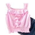 thumbnail image 2 of Little Lass Baby Infant Girl's Lace Ruffled Top, Skirt Set (12 Months), 2 of 4