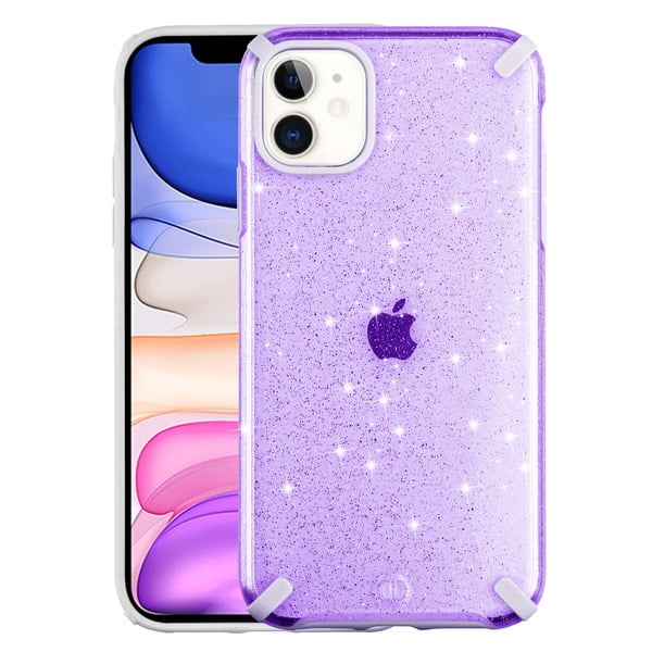 Apple iPhone 11 /6.1" Phone Case Glitter Fashinon Sparkly Bling Hybrid