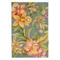 thumbnail image 3 of SAFAVIEH Chelsea Ema Floral Wool Area Rug, Blue, 6' x 9', 3 of 7