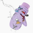 thumbnail image 6 of Landzoo One Toddler Cartoon Mittens Skiing Gloves Toddler SnowGloves Kids Baby Winter Mittens For Girls Boys Cute Warm Boys Girls Baby Gloves 4-10 Years, 6 of 9