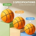 thumbnail image 3 of Silent Basketball, 2026 Quiet Basketball Indoor, Silent Basketball Dribbling Indoor, Hush Handle Silent Foam Basketball, No Noise Basketball, Indoor Training Foam Ball, 3 of 9