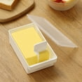 thumbnail image 4 of Butter Storage Container 2-in-1 Butter Slicer Box with Lid Safe Odor-proof Butter Cutter Container for Fridge Kitchen Cafe Restaurant Butter Keeper, 4 of 8
