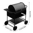 thumbnail image 5 of Simulación Horno de horno Herramienta de cocina decorativa resistente al desgaste útil en miniatura BBQ de barbacoa Modelos para la escena del patio Adorno 1 Set Guardurnaity FN001817-00, 5 of 5