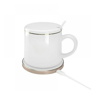 Mug Warmer Wireless Charging White 110-220V Coffee Mug Warmer Life  Waterproof with Cup Lid for Headset - AliExpress